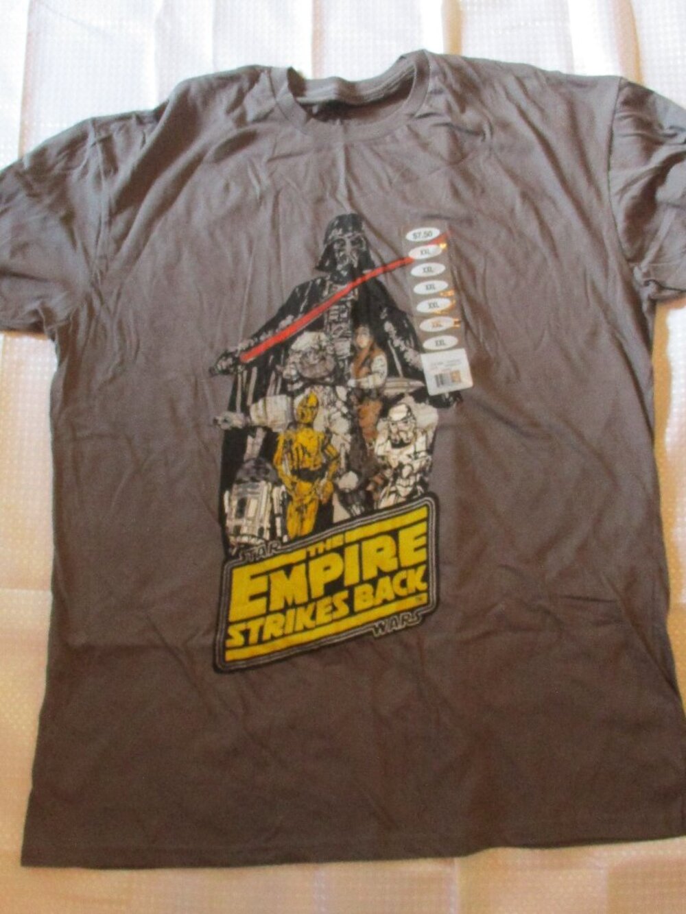 NWT 2010 Lucasfilms Star Wars The Empire Strikes Back Men's Graphic T-Shirt XXL